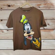 Goofy Double Sided Big Print T Shirt Size L Disneyland Resort Disney