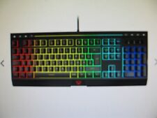PICTEK Wired Gaming Keyboard USB Backlit RGB Color Modes Black PC294A  New