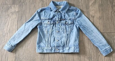 Chaqueta de camionero de mezclilla Polo Ralph Lauren para niños 6 Foto 1 de 4