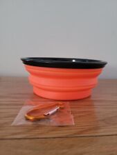 2pk Dog Bowl  Food Water Dish Collapsible dog bowl Pet Feeding Silicone Travel