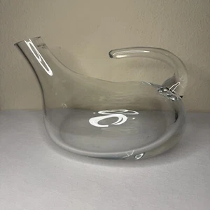Wine Enthusiast Krosno Pitcher Wine Decanter Heavy Thick With Handle Elegant - Picture 1 of 10