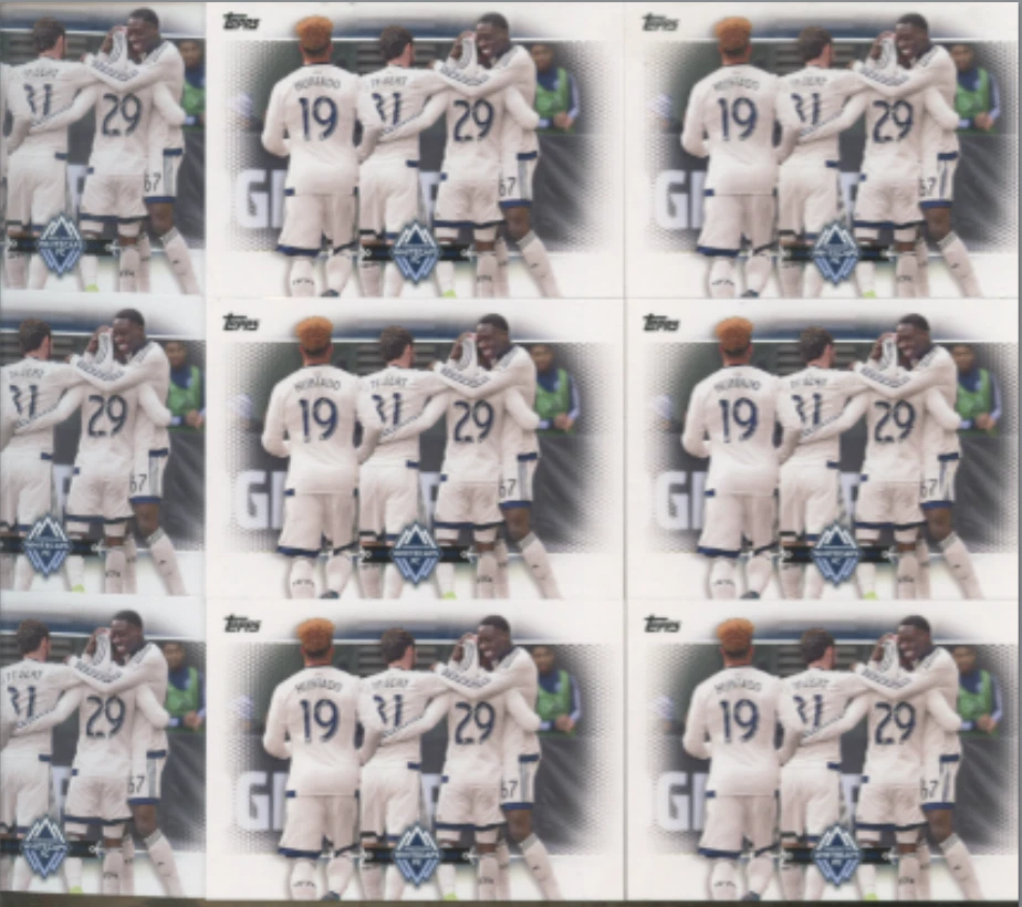 5 2017 Topps MLS Vancouver Whitecaps  1st Alphonso Davies Card Rookie Bayern MT - Image 1 of 1