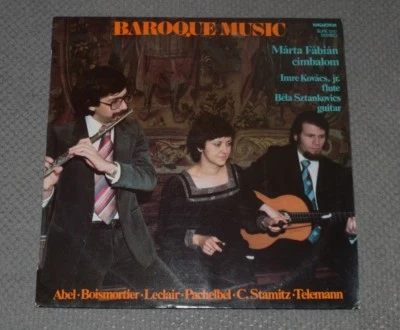 Baroque Music~Marta Fabian, Imre Kovacs, Bela Sztankovits~IMPORT~FAST SHIPPING! - Image 1 of 2