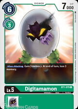 BT1-075 Digitamamon Common Mint Digimon Card