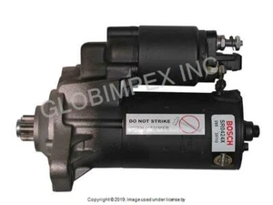 VOLKSWAGEN (1998-2006) Starter (Rebuilt) OEM BOSCH + 1 YEAR WARRANTY - Picture 1 of 1