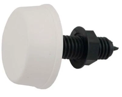 HERGA FIXTHESWITCH Herga Pilz Luftknopf komplett 6433 Serie weiß 2 Zoll