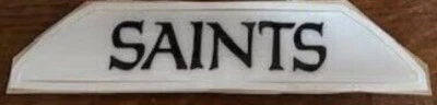 SAINTS-SIR SAINTS Throwbacks- Full Size Football Helmet Decals...Free Shipping - Image 1 of 4