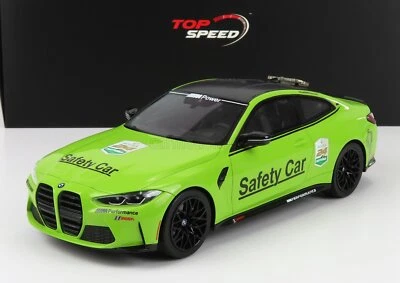 MODELLINO AUTO STATICO TRUESCALE BMW 4-SERIE M4 G82 SAFETY CAR DAYTONA 2022 1/18 - Immagine 1 di 4