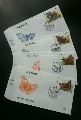 [SJ] Belgium Butterflies & Moth 1993 Insect (stamp FDC) - Image 1 of 4