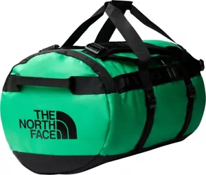 The North Face Base Camp Duffel Bag Green 71L M Travel Sports Hiking Bag pack - Picture 1 of 17