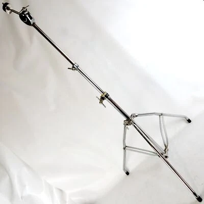 Suporte de prato reto Slingerland #87 vintage anos 70 cromado SRT8 '79 Niles - Imagem 1 de 4