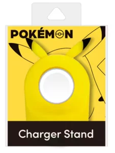 Pokemon Silicone Stand Cover for Apple Watch Genuine Charging Cable Pikachu NEW - Picture 1 of 2