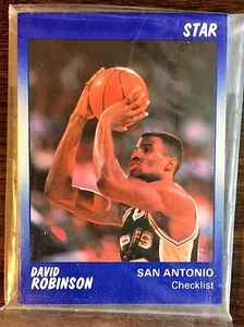 1991 Star Company DAVID ROBINSON San Antonio Spurs Limited Edition UNOPEN Set - Picture 1 of 1