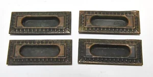 4 ALZACRISTALLI/TIRETTI VITTORIANI VINTAGE IN OTTONE PRESSATO - Foto 1 di 4