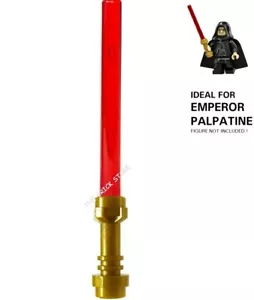 1 X OFFICIAL LEGO - STAR WARS EMPEROR PALPATINE GOLDEN LIGHTSABERS - FAST - NEW - Picture 1 of 1