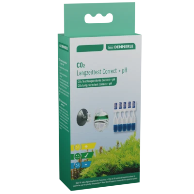 DENNERLE CO2 Langzeittest Correct + pH Komplett Set Permanente Messung Aquarium - Bild 1 von 4