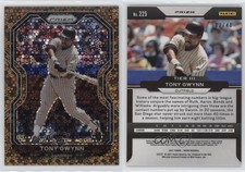 2021 Panini Prizm Tier III Bronze Donut Circle Prizm /40 Tony Gwynn #225 HOF