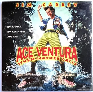 BRAND NEW STILL SEALED "ACE VENTURA "WHEN NATURE CALLS" WB DIGITAL LASERDISC - Imagen 1 de 2