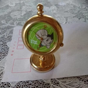 Tezuka Pro Astro Boy Antique Small Table Clock Kinki Bank Novelty japan - Picture 1 of 10