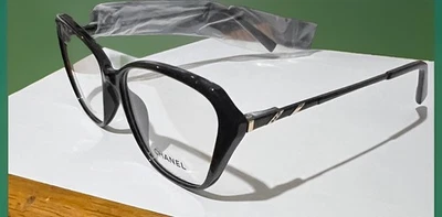 Marco de gafas Chanel, mujer negra, 51,16,144, precio de venta) V buena calidad Foto 1 de 4