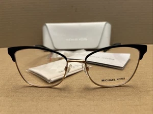 Michael Kors Eyeglasses Frames MK3012 Adrianna IV 1113 Black Rose Gold 51-17-135 - Picture 1 of 7