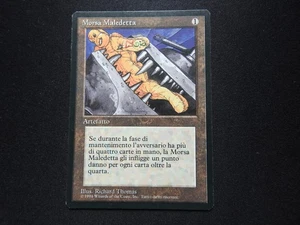 Black Vise Italian MP [FBB Revised Edition] Mtg Magic Free Tracking! - Picture 1 of 2