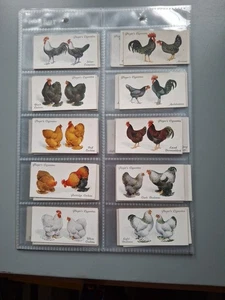 Poultry John Players Full Set 50 Cards In Plastic Sleeves 1931 - Picture 1 of 8