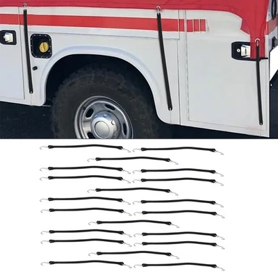 21" Hochleistungs-Gummipritschenbänder Zurrgurte mit Haken GZ - Image 1 of 4