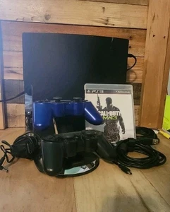 Sony PlayStation 3 PS3 Slim Konsole 160GB Cech 2501b  - Bild 1 von 4