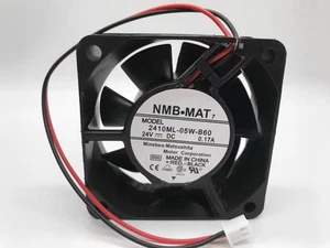 NMB 2410ML-05W-B60 6025 24V 0.17A 6CM Fan - Picture 1 of 1