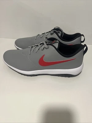 Zapatos de golf Nike Roshe G Tour gris/rojo/blanco AR5580-003 para hombre talla 15 Foto 1 de 4