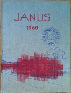 East Hartford CT 1960 Janus Yearbook, East Hartford High School Connecticut Conn - Picture 1 of 10