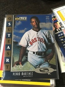  1998 Collector's Choice StarQuest Double #12 Pedro Martinez! red sox kv31!