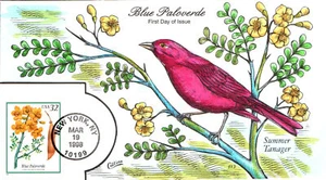 #3194 Blue Paloverde Tree Collins FDC (00519983194001) - Picture 1 of 1