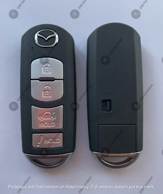 NEW! Mazda PROXIMITY 4-button remote SMART key WAZSKE13D01 SKE13D-01 6 3 MX-5 - Image 1 of 4