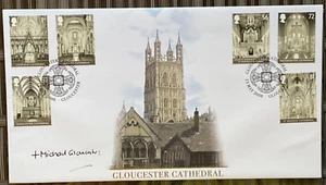 Bishop, Rt. Reverend MICHAEL PERHAM Signed 13.5.2008 Gloucester Cathedral FDC - Picture 1 of 10