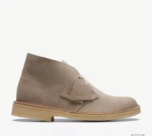 Clarks Desert Shoes, Clarks Originals Womens Chukka Boots Size 10 M Brown Tan - Picture 1 of 13