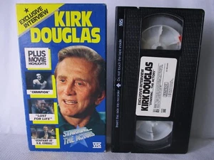 Kirk Douglas Exclusive Interview 1987 VHS Movie Hollywood Movie Greats 4105 EX - Bild 1 von 3