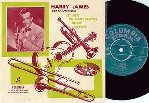 Harry James ORIG OZ ST EP EX ’60 Columbia SEGO7517 Big Band swing - Picture 1 of 1