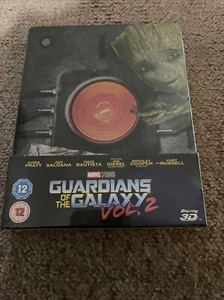 Guardians of the Galaxy Vol. 2 Exclusive Ltd Edition 3D/2D Blu-Ray Steelbook OOP - Picture 1 of 2