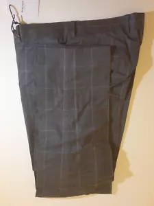 Hardy Amies Grey Straight Leg Casual Trousers Size: 32 S UK Men's Size Short - Picture 1 of 6