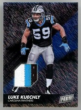 2018 Panini Day Football Luke Kuechly #12 one of one 1/1 Tri color patch Top 100