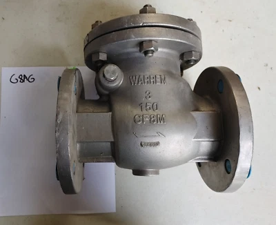Warren 3" 150# Swing Check Valve SW-CH CF8M (G8AG) - Image 1 of 4