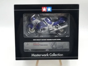 Tamiya 1/12 Masterwork SUZUKI Hayabusa GSX1300R 2002 blue Finished 21043 Japan - Picture 1 of 3