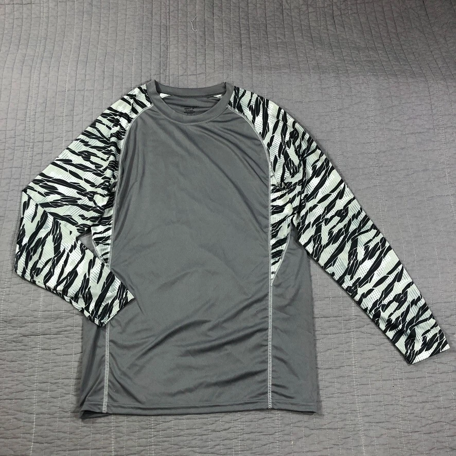 High Five рубашка мужчин средний взрослый серый футбол Athletic активный спорт длинным рукавом - Изображение 1 из 4