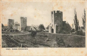 Postcard Sweden Visby Gotland Norra Ringmuren - Foto 1 di 2