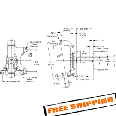 Kit de husillo Wilwood 831-15890 AFX Pro Foto 1 de 2