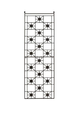 H Potter GAR617 Enrejado Metal Jardín Flor Hierro Forjado Pantalla Arte de Pared Exterior Foto 1 de 4