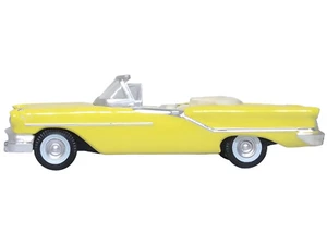 1957 Oldsmobile 88 Convertible Coronado Yellow 1/87 HO Scale - Picture 1 of 4