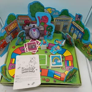 Vintage 1993 Barney Bilderspiel von Parker Brothers 96% vollständig SIEHE - Bild 1 von 7